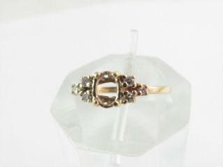 Vintage 14k Gold Diamond Ring Repair/scrap Sz 5