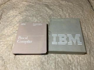 Ibm Pc - Pascal Compiler - First Edition August 1981 - Binder And Cover