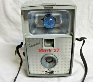 Vintage 1960s Imperial Mark 27 Camera With Bulb