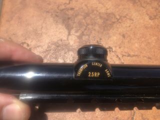 Vintage Thompson Center Pistol Scope With Mount,  2.  5 RP,  Japan,  Fits Contender 3