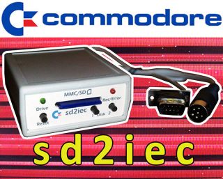 Sd2iec Sd Card Reader For Commodore 64,  1541 Disk Drive Emulator C64 C128 Vic