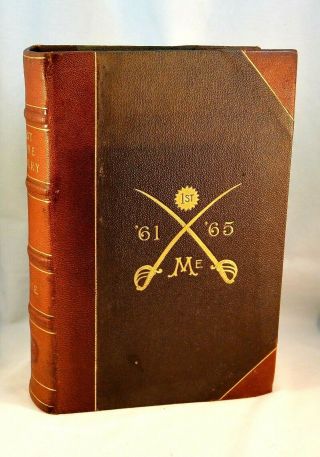 History Of The First Maine Cavalry 1887 1st Edition Civil War Extra Illustrated