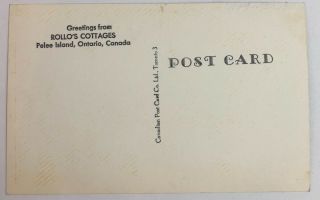 Vintage Postcard Mary Star of the Sea Catholic Church PeleeIsland Ontario Canada 2