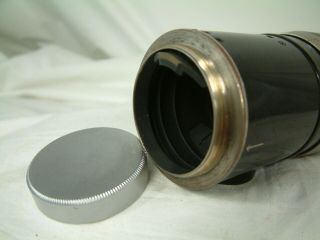 Vintage Ernst Leitz Wetzlar Elmar Lens F=13.  5 cm 1:4.  5 (black paint) screw mount 5