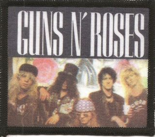 Vintage Guns N Roses Photo Patch Axl Slash