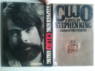 SIGNED CUJO - STEPHEN KING First Ed 1st Printing 1981 HC w DJ - VG/NF 5
