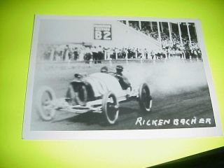 Vintage Race Car Photo Ricken Backer Dursry 1914 Sioux City Much More On Site