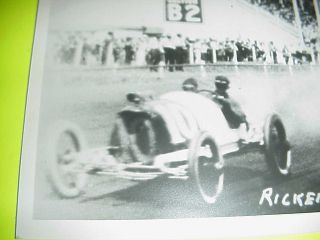 VINTAGE RACE CAR PHOTO RICKEN BACKER DURSRY 1914 SIOUX CITY MUCH MORE ON SITE 2