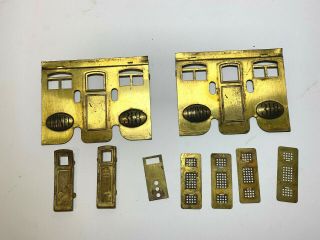 Vtg Lionel Standard Gauge 318e Number Boards Brass Parts
