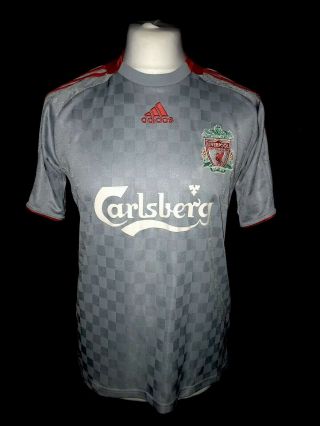 Liverpool 2008 - 09 Away Vintage Football Shirt -