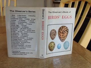 Observers Book Of Birds Eggs 1974: