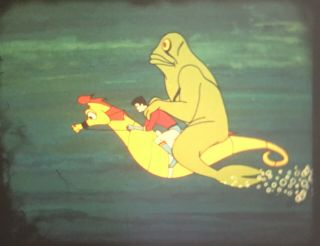 Vintage Aquaman 16mm Film “Goliaths Of The Deep Sea Gorge” Cartoon 4