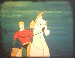 Vintage Aquaman 16mm Film “Goliaths Of The Deep Sea Gorge” Cartoon 6