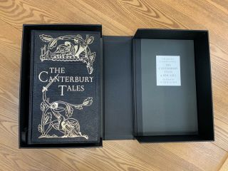 The Canterbury Tales Geoffrey Chaucer Cockerel Press Folio Society 2010