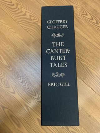 The Canterbury Tales Geoffrey Chaucer Cockerel Press Folio Society 2010 5