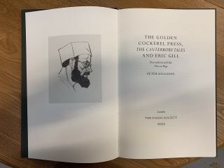 The Canterbury Tales Geoffrey Chaucer Cockerel Press Folio Society 2010 7