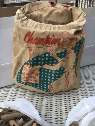 Vintage Clothes Pin Bag The Champion Metal Hanger Bag And Vintage Clothes Pins 2