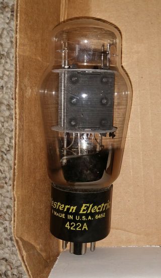Nos Western Electric 422a Audio Tube - 7