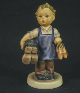 Vintage Goebel M I Hummel Figurine " Boots " 143/0 Tmk 3 B48c St135