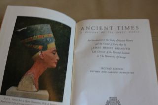 Ancient Times: A History of the Early World (Hardback 1944) by James H Breasted 3