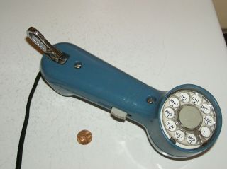 Vtg Bell W Electric Telephone Lineman Test Repair Phone Butt Set Handset