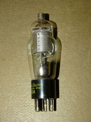 Western Electric Type 310A Radio/Audio Tube,  Small Punch,  Strong 5