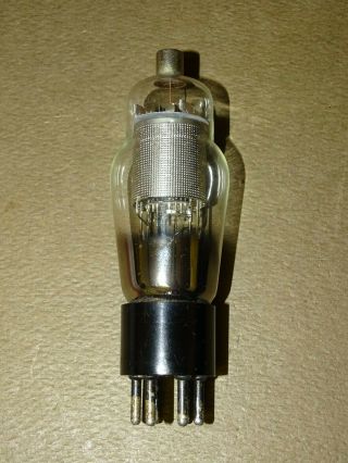 Western Electric Type 310A Radio/Audio Tube,  Small Punch,  Strong 6