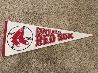 Vintage Pawtucket Red Sox Full Size Pennant
