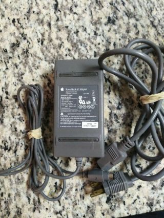 Apple Power Cord M1893 - Powerbook 520/540 Series Laptop Ac Adapter