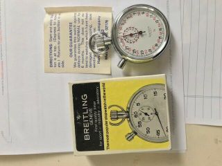 Stopwatch Is A Vintage Wakmann Stopwatch 7 Jewels 1/10 Swiss Made.  Near Per