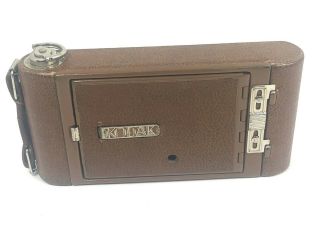 Vintage No.  1 Pocket Kodak Junior Brown Camera - 1929 - 1932 - Ship Immediately
