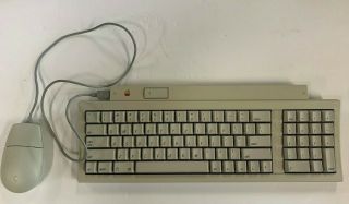 Vintage - Apple - Apple Keyboard Ii - M0487 With Adb Cable