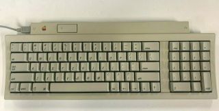 Vintage - Apple - Apple Keyboard II - M0487 with ADB Cable 2