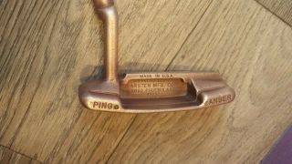 Vintage Ping Anser Putter Manganese Bronze 85068 1973 35 "
