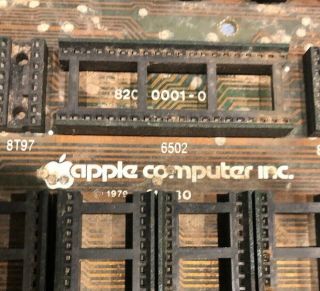 Apple Computer Inc 1979 Computer Boards - 2 6