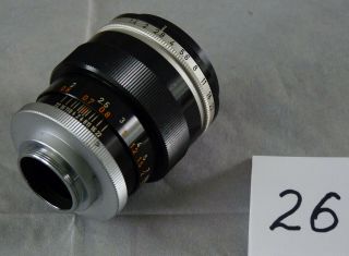 Canon TV - 16 f1.  4 50mm Lens 26 2