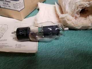 WESTERN ELECTRIC 350A VACUUM TUBE NOS 3