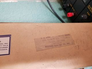 WESTERN ELECTRIC 350A VACUUM TUBE NOS 7