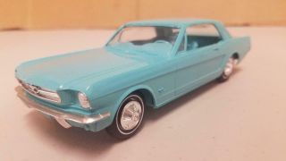 1965 Ford Mustang Coupe Vintage Dealer Promotional Car Tropical Turquoise