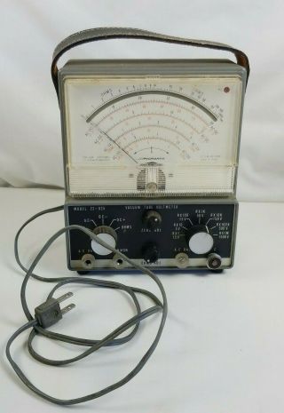 Vintage Micronta Model 22 - 025 Vacuum Tube Voltmeter 2