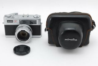 【exc,  】minolta Hi - Matic 11 3 Circuit 35mm Rangefinder Camera 45mm F/1.  7
