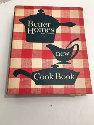 Vintage 1953 Better Homes And Gardens Cook Book 5 Ring Binder