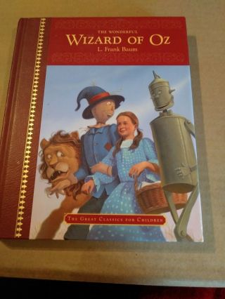 " The Wonderful Wizard Of Oz " L.  Frank Baum 2004 Classics For Children Book