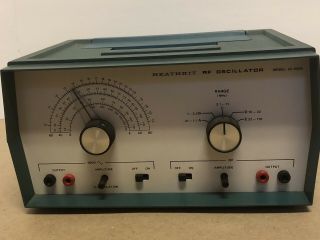Vintage Heathkit Rf Oscillator Model Ig - 5280 No Leads -