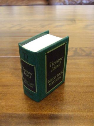 Del Prado Miniature Book - Treasure Island - Robert Louis Stevenson -