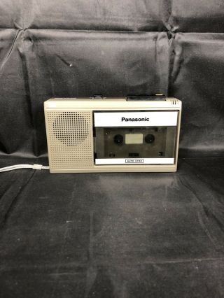 Panasonic One Touch Recording Tape Cassette Player Rq - 339d Vintage