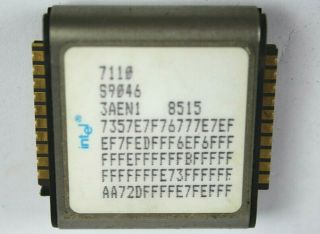 Rare Vintage Intel 7110 Bubble Memory
