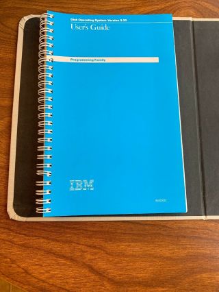 IBM 1987 Disk Operating System Version 3.  30 PC Computer Software Manuals Floppy 5