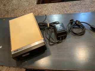 Atari 1050 Drive Vintage Plus Serial Cable And Power Cord