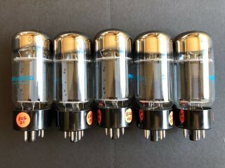 Five Nos / Nib Philips Ecg 6l6gc Tubes - Made In Usa,  At1000